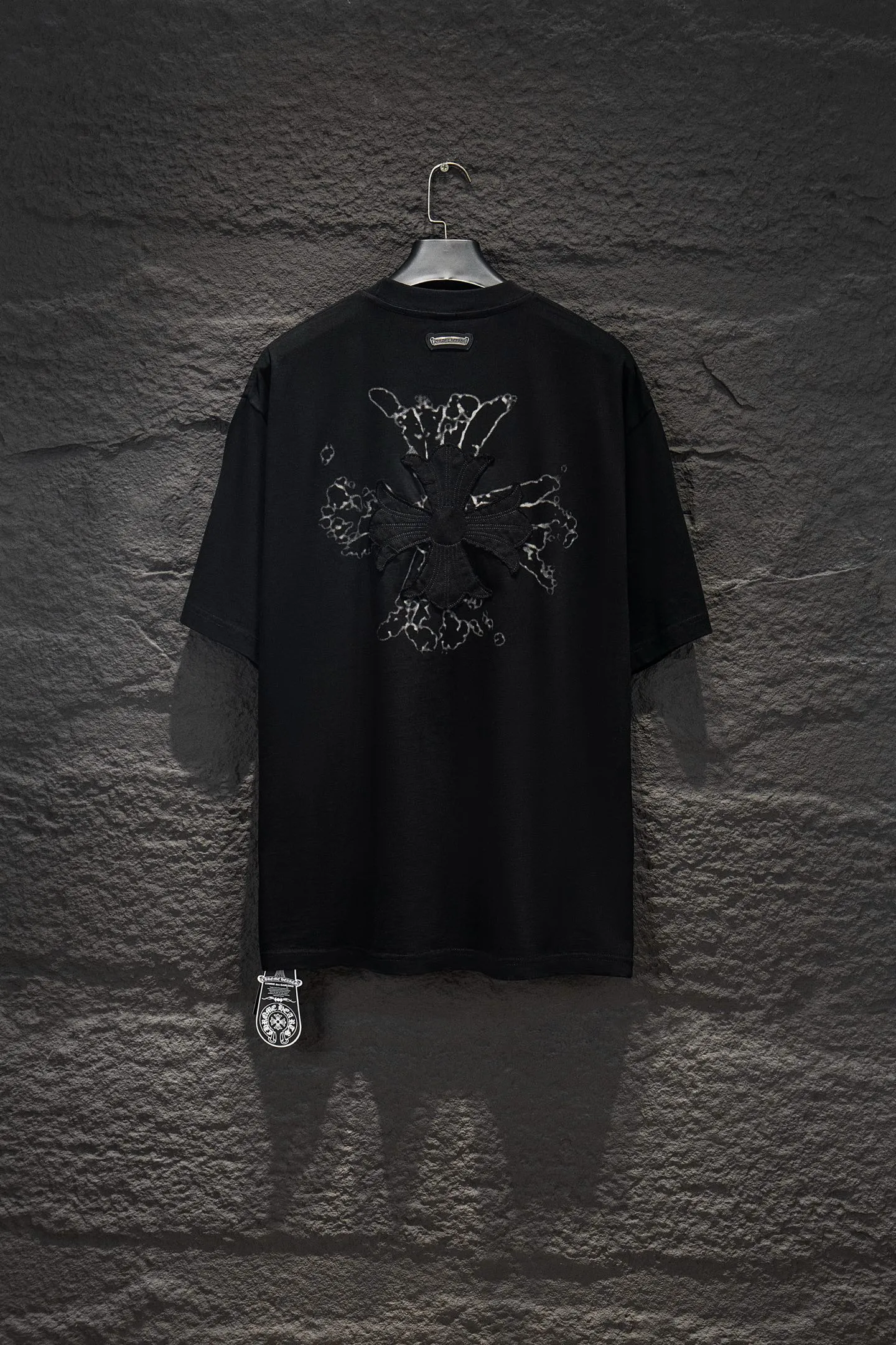 ：7299# 🆕Chrome hearts New Arrival os ， nice✔️ ⚠️100% 32 ， ， ， ！！ ， ！ ，3D ， ， LOGO ， ， ， # 1️⃣ ， ； 。 oversize ， ！ ， ！ “ ” 💏 :Black White Size:S M L XL